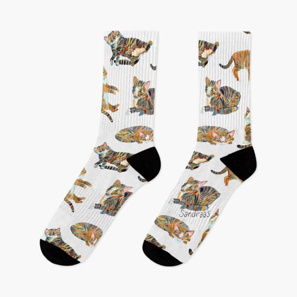 Item preview, Modern Cats Watercolor designed and sold by SandraArtStudio.