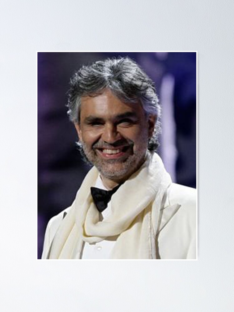 "Andrea Bocelli - Poster" Poster for Sale by Flemingfd | Redbubble
