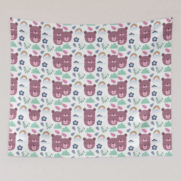 Item preview, Cloud and bear pattern designed and sold by PODapparel.