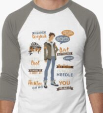 Lance Quotes Men's Baseball ¾ T-Shirt