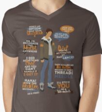 Lance Quotes Men's V-Neck T-Shirt