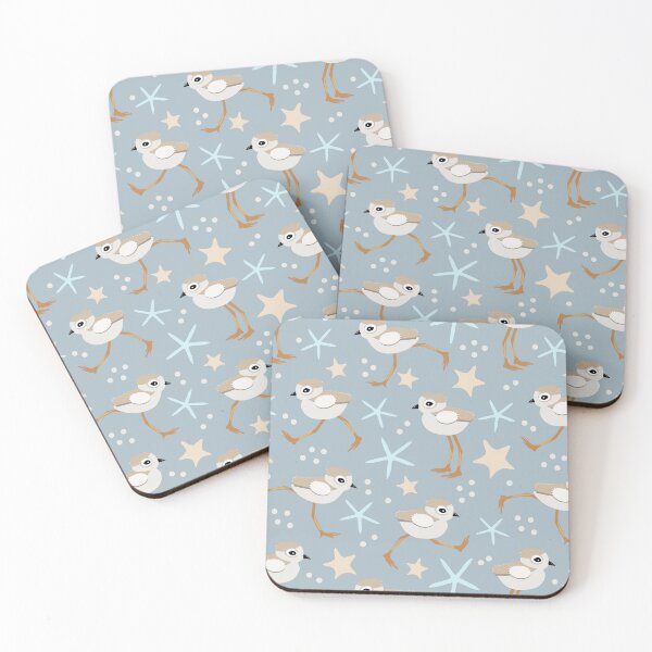 Item preview, Piping Plover Beachcomber Blues designed and sold by AntiqueImages.