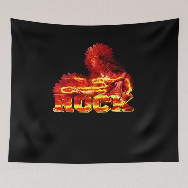 Item preview, Rock Man Fire Art designed and sold by ClothingIL.