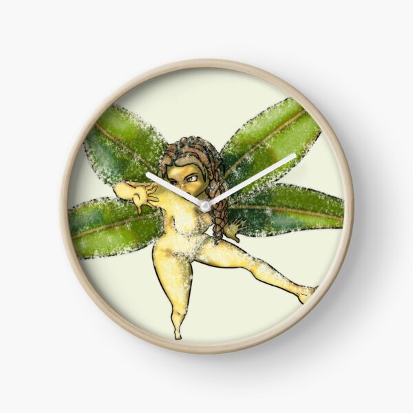 Elfe de la nature Horloge