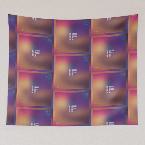 Item preview, Abstract noisy gradient background with text IF designed and sold by NicoletaDesigns.