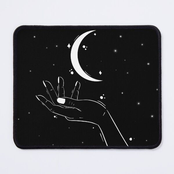 Item preview, cosmic moon hand designed and sold by Culturesensible.