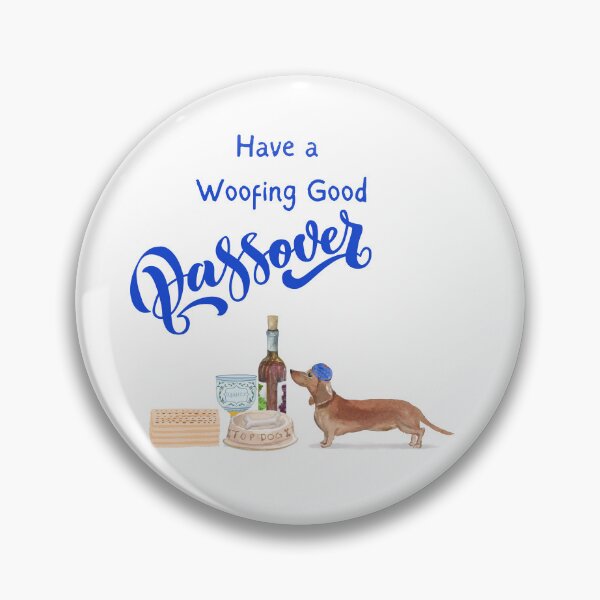 Item preview, Have a Woofing Good Passover  - Passover Dog designed and sold by thekosherhub.