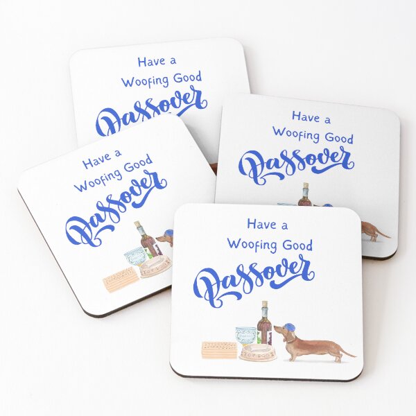 Item preview, Have a Woofing Good Passover  - Passover Dog designed and sold by thekosherhub.