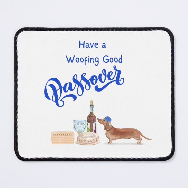 Item preview, Have a Woofing Good Passover  - Passover Dog designed and sold by thekosherhub.