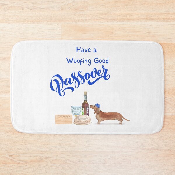 Item preview, Have a Woofing Good Passover  - Passover Dog designed and sold by thekosherhub.