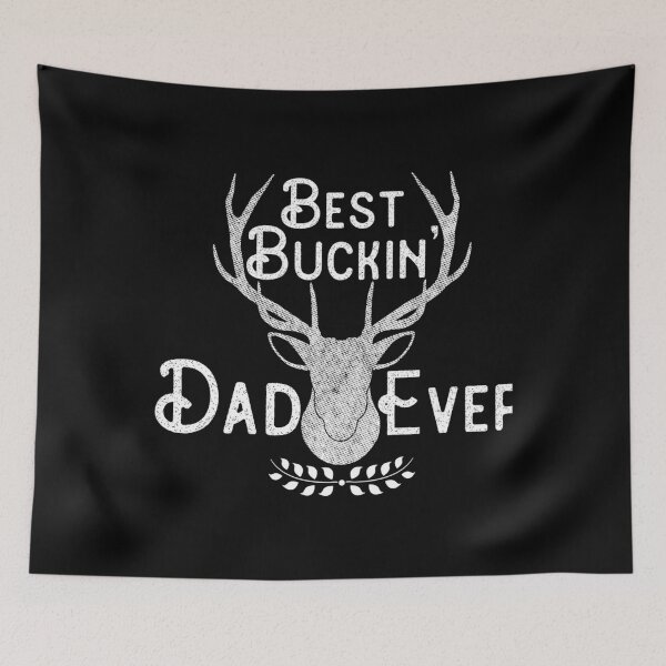 Item preview, Best Buckin&x27; Dad Ever Antlers . Funny Fathers Day Hunting Tee for Guys Classic . designed and sold by zinnojcsalme.