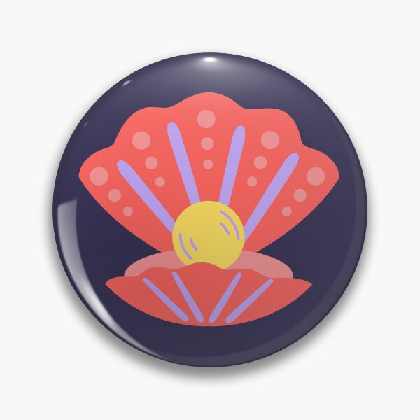 Item preview, seashells pattern pack designed and sold by stickers-packs.