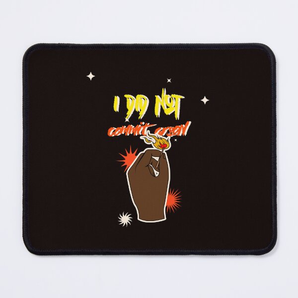 Item preview, i did not commit arson designed and sold by Mood Coffee art.