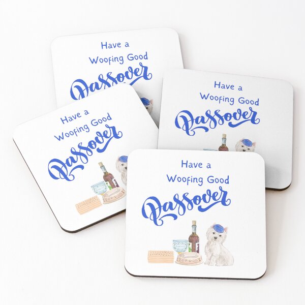 Item preview, Have a Woofing Good Passover Westie  - Passover Pet designed and sold by thekosherhub.