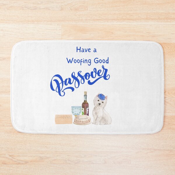 Item preview, Have a Woofing Good Passover Westie  - Passover Pet designed and sold by thekosherhub.