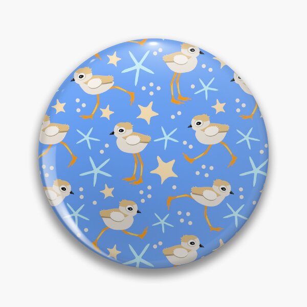 Item preview, Piping Plovers on the Beach designed and sold by AntiqueImages.