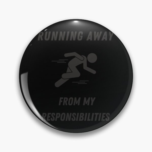 Item preview, Running Away From My Responsibilities Classic T-Shirt designed and sold by samirdari7.