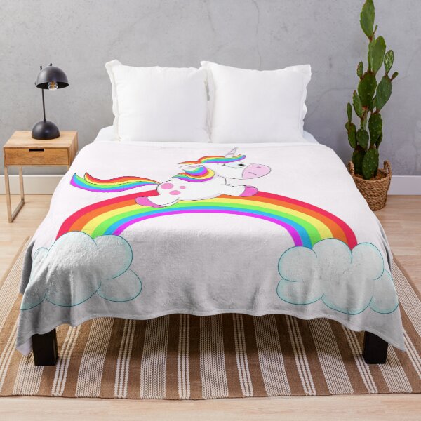 Item preview, Cute unicorn on rainbow designed and sold by Christine Wulf.