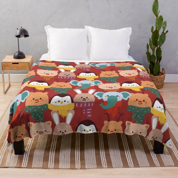Item preview, Lovely Animal in Winter Pattern Essential T-shirts Accessories (BWG) designed and sold by bailong1668.