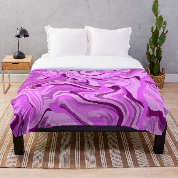 Item preview, Pastel Pink And Purple Swirl Abstract Pattern In Neutral Colors designed and sold by Rolors.