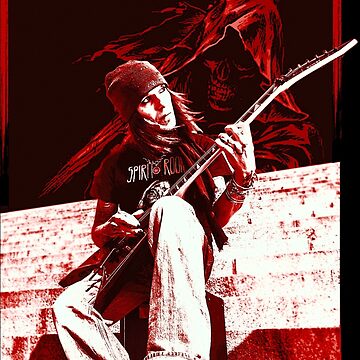 Artwork thumbnail, Alexi Laiho t-shirt by mevvo