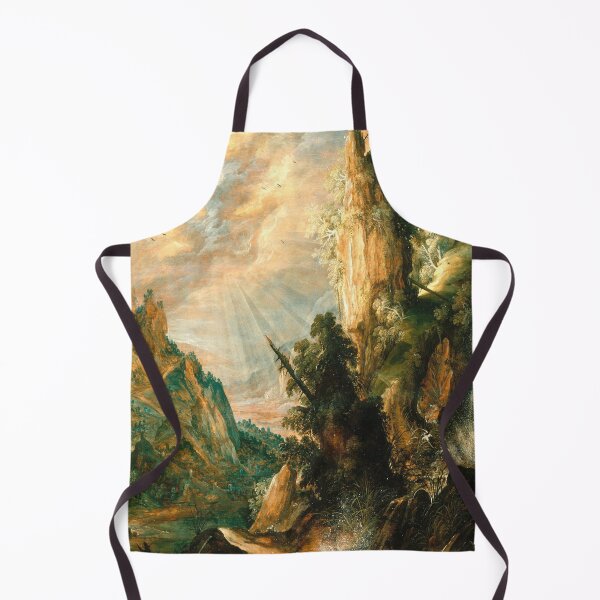 Item preview, Mountainous Landscape with a Waterfall by Kerstiaen de Keuninck designed and sold by si3iy.