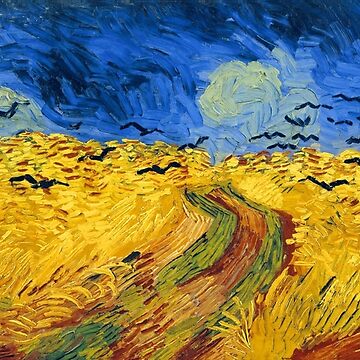 Teacher Backpack Vincent Van Gogh Wheatfield With Crows 