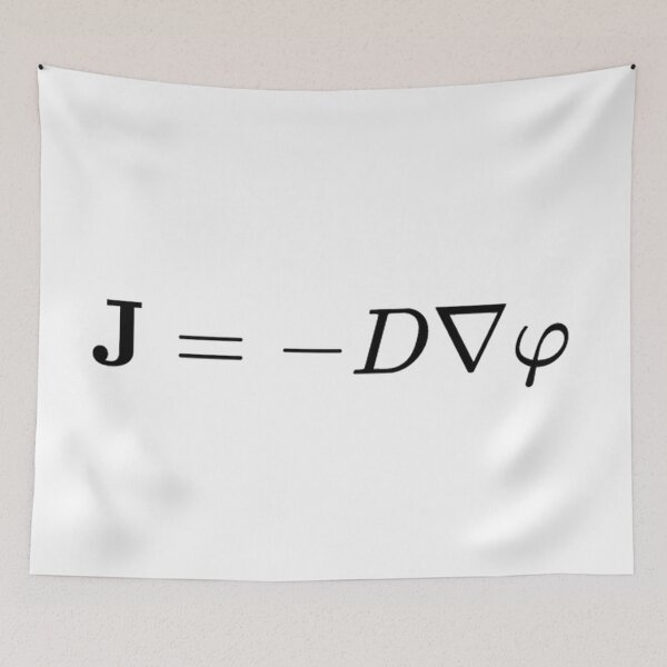Item preview, Fick Law of diffusion designed and sold by NoetherSym.