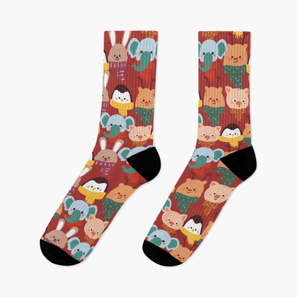 Item preview, Lovely Animal in Winter Pattern Essential T-shirts Accessories (BWG) designed and sold by bailong1668.