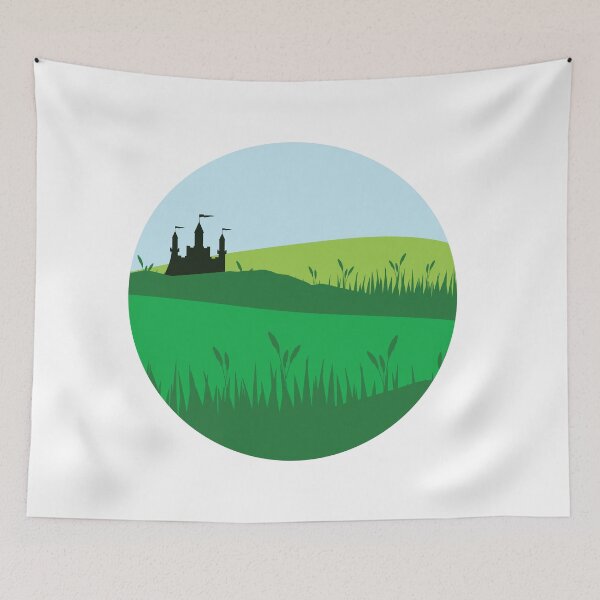 Item preview, Cute simple landscape: Castle designed and sold by Ricogfx.