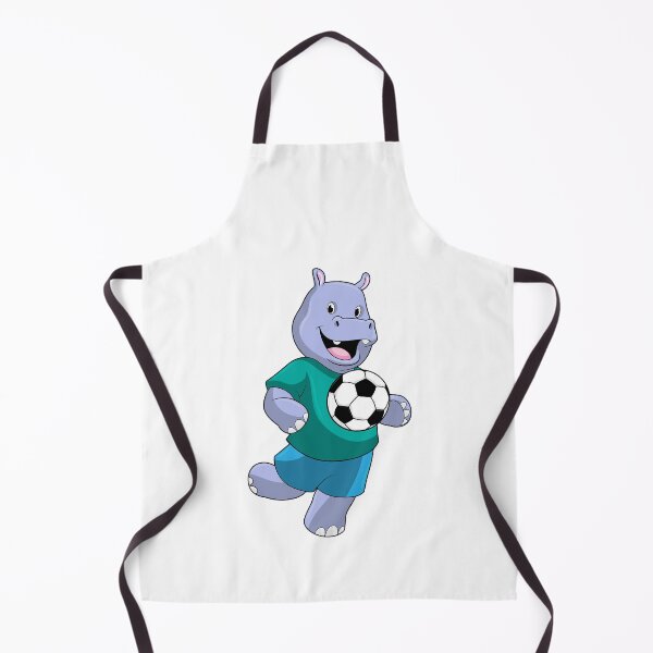 Item preview, Hippo as Soccer player with Soccer designed and sold by Snabdesign84.