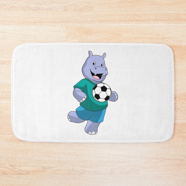 Item preview, Hippo Soccer player Soccer designed and sold by Snabdesign84.