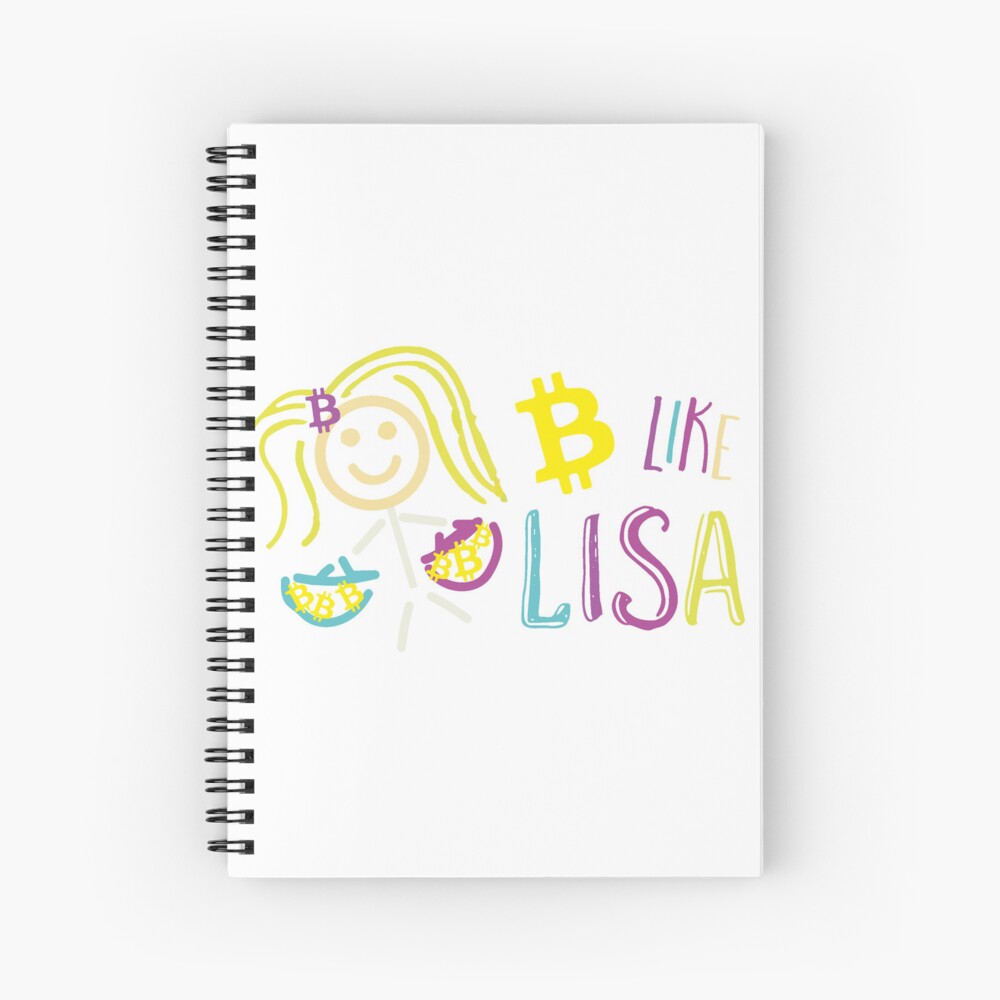 Item preview, Spiral Notebook designed and sold by BeLikeLISA.