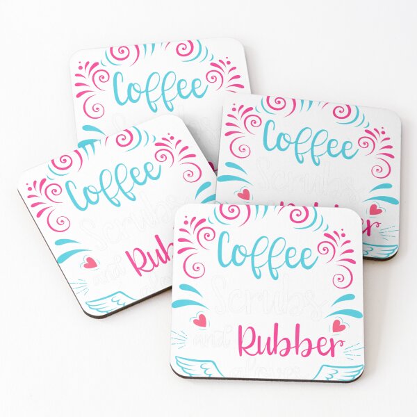 Item preview, Coffee Scrubs And Rubber Gloves Nurse Funny Nursing CNA RN  designed and sold by muhnkmconejo.