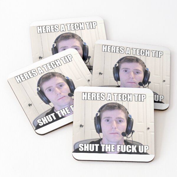Item preview, Linus Tech Tips | heres a tech tip  designed and sold by Rainfalling.