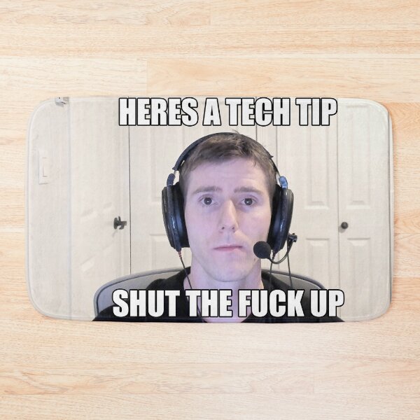 Item preview, Linus Tech Tips | heres a tech tip  designed and sold by Rainfalling.
