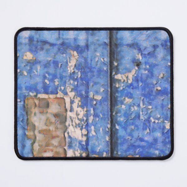Item preview, Old blue building  designed and sold by Photopat.