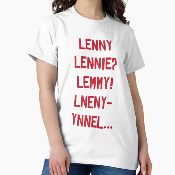 Vista previa del artículo con la obra «Lenny», diseñado y vendido por KareMikeap.