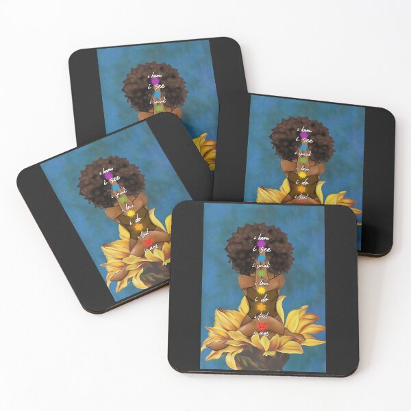 Item preview, Black Girl Yoga Spécial Tournesol designed and sold by LucyDavies01.