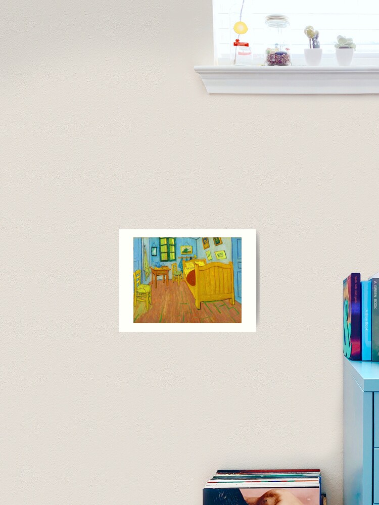 Vincent Van Gogh Raummalerei Schlafzimmer Beruhmter Impressionist Kunstdruck Von Tanabe Redbubble