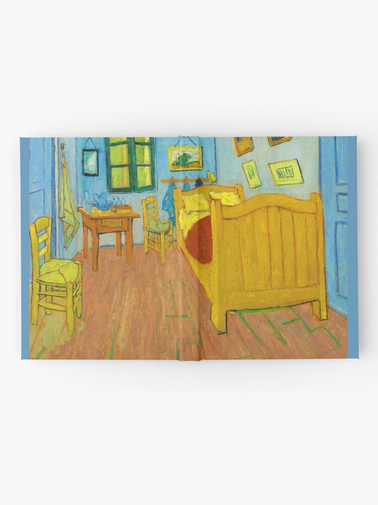 Vincent Van Gogh Room Painting Bedroom Famous Impressionist Hardcover Journal