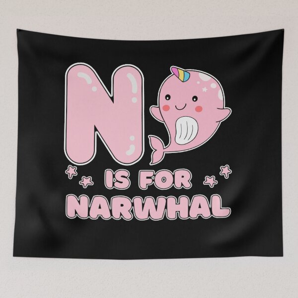 Item preview, N Is For Narwhal designed and sold by FurioInc.