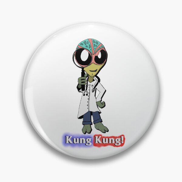 Item preview, Resident alien caricature drawing with magnifying glass  designed and sold by MAF_Merch.
