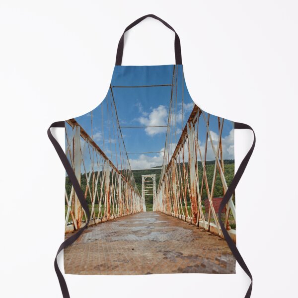 Item preview, Rusty victorian suspension bridge designed and sold by Photopat.