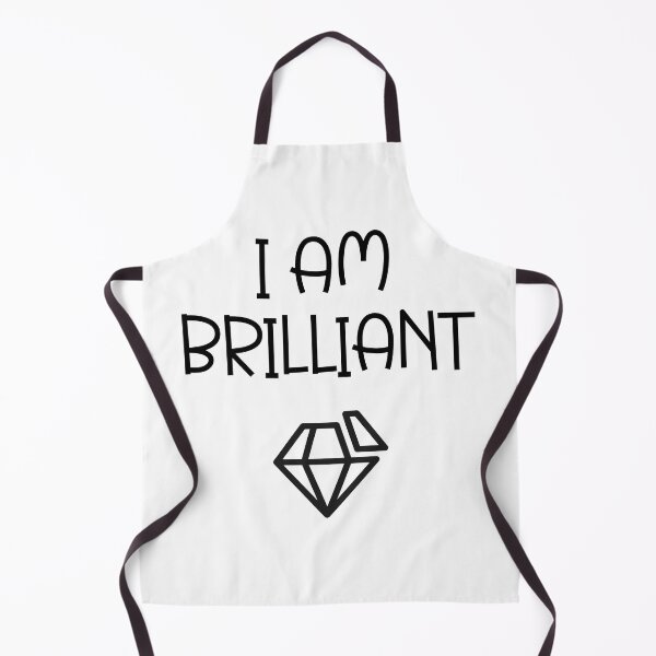 Artikelvorschau, I am brilliant Statement T-Shirt für selbstbewusste Girls, Mädchen und Frauen entworfen und verkauft von Gordenwear.