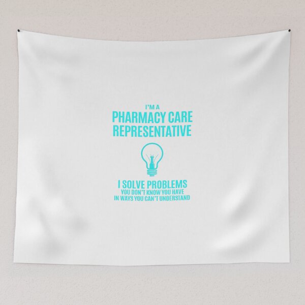 Item preview, Pharmacy Care Representative - I Solve Problems Job Gift designed and sold by melissaval2.