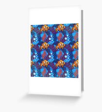 clownfish Greeting Card