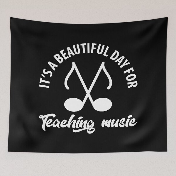 Item preview, It's a beautiful day for teaching music - Music teacher - Music instructor designed and sold by Smartmerch99.
