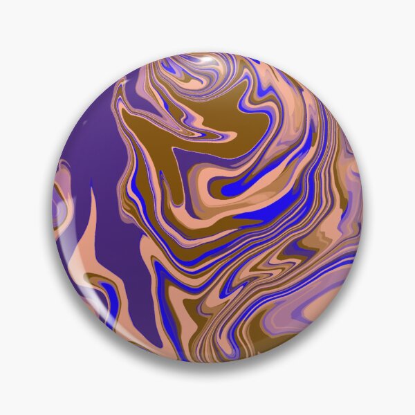 Item preview, Dark Purple Beige Blue And Brown Swirl Abstract In Neutral Colors designed and sold by Rolors.