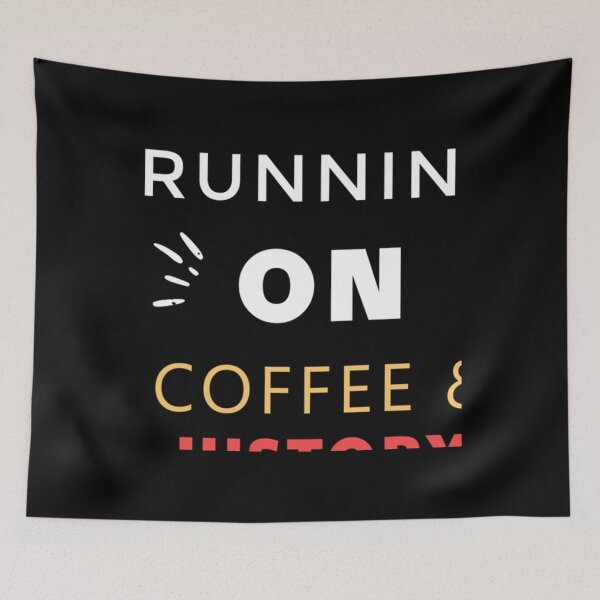 Item preview, Running on coffee and history Classic  designed and sold by layerrdbargo.